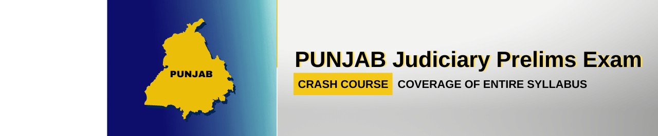 Punjab Judiciary Prelims Crash Course